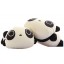 Cartoon Panda Pattern Decor Air Purge Auto Bamboo Charcoal Case Bag Car Accessories Plush Toy