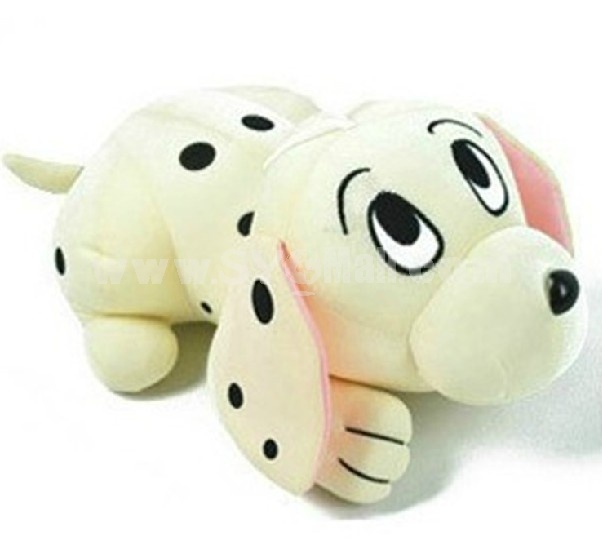 Cartoon Spotty Dog Pattern Decor Air Purge Auto Bamboo Charcoal Case Bag Car Accessories Plush Toy