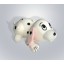 Cartoon Spotty Dog Pattern Decor Air Purge Auto Bamboo Charcoal Case Bag Car Accessories Plush Toy