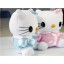 Cute Cat Pattern Decor Air Purge Auto Bamboo Charcoal Case Bag Car Accessories Plush Toy A Pair 2 PCs