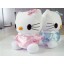 Cute Cat Pattern Decor Air Purge Auto Bamboo Charcoal Case Bag Car Accessories Plush Toy A Pair 2 PCs