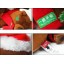 Cute Christmas  Dog Pattern Decor Air Purge Auto Bamboo Charcoal Case Bag Car Accessories Plush Toy