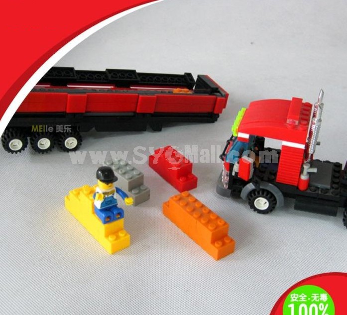 WANGE High Quality Plastic Blocks Truvk Series 409 Pcs LEGO Compatible 37103