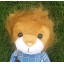 Cute Beach Lion Large Size Plush Toy 30cm/11in