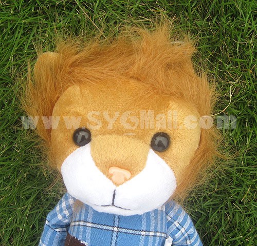 Cute Beach Lion Large Size Plush Toy 30cm/11in