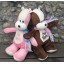 Cute Small Head Cartoon Bear Plush Toy 25cm/10in