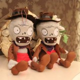 Plants vs Zombies 2 Series Plush Toy Cowboy Zombie Small Size 30*12CM/12*5"