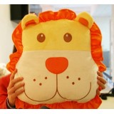 Comfort Multifunction Blanket Pillow 2 in 1 Travel Pillow - Lion