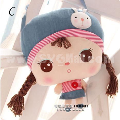 27cm/10.6inch Cute Metoo Children Single-shoulder Plush Bag Plush Toy