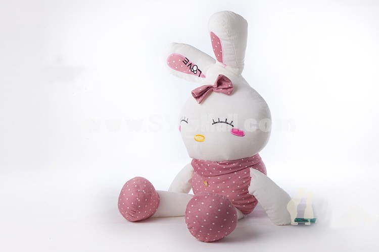 50cm/19.7" Cute Love Rabbit Throw Pillow Plush Toy