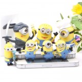 7pcs/Kit DESPICABLE ME 2 The Minions Action Figures/Garage Kit Model Toy