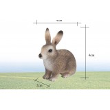 Land Animals Novel Figurine Toys -- Rabbit