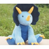 Cartoon Dinosaur Plush Toy -- Triceratops 36cm/14.2 Tall