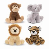 Sound Stimulating Plush Toy Sound Toy Lion/Tiger 10cm/3.9" Tall