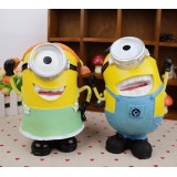 Despicable Me 2 The Minions with Apron Garage Kits Resin Money Box Piggy Bank 7.5inch Tall