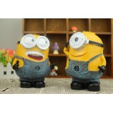 Despicable Me 2 The Minions Garage Kits Resin Money Box Piggy Bank 6.5inch Tall