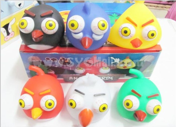 Screaming Angry Birds Trick-playing Toy Venting Toy Eyes Can Protrude