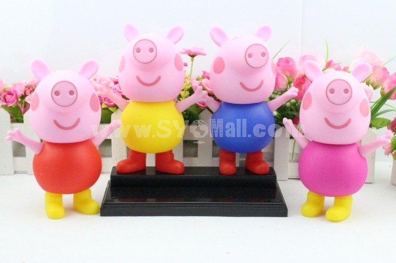 Peppa Pig Garage Kit Resin Toys Model Toys Pink 15cm/6inch