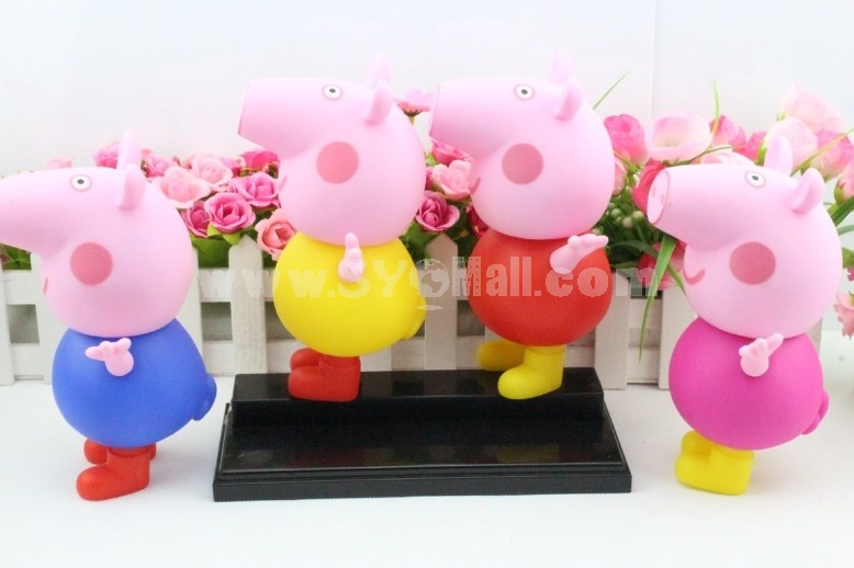 Peppa Pig Garage Kit Resin Toys Model Toys Pink 15cm/6inch