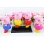 Peppa Pig Garage Kit Resin Toys Model Toys 4 Pcs 4 Colors 15cm/6inch