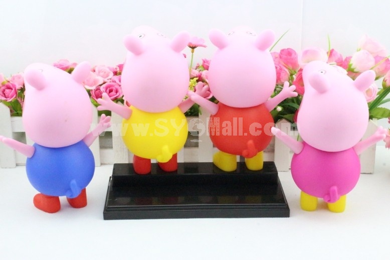 Peppa Pig Garage Kit Resin Toys Model Toys 4 Pcs 4 Colors 15cm/6inch