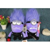 DESPICABLE ME 2 Plush Toy Evil Minions 2 Pcs One Eye Two Eyes 30cm/12"