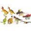 8pcs/Lot Dinosaur Blocks Eggs Dinosaurs Models Imitate Toys Stimulation Models Jurassic Park