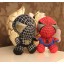 Spider-Man 12s Voice Recording Doll Sound Recordable Plush Toy 18cm/7"