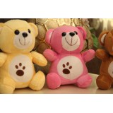 Footprint Bear Plush Toy 18cm/7" 2PCs