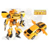 Transformation Robot Figure Toy with Light and Sound Effect 30cm/11.8inch - Bbumblebee