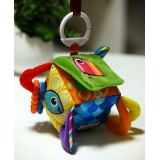 Lamaze Clutch Cube Small Square Blocks -- Bird