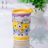 The Minions Despicable Me 2 Ceramic Cup Mug with Cover