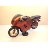 Handmade Wooden Decorative Home Accessory Vintage Motorcycle Classic Motorcycle Model 1001