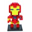 LOZ Diamond Mini Block Toys Cute Cartoon Toys Action Figure - IRON MAN