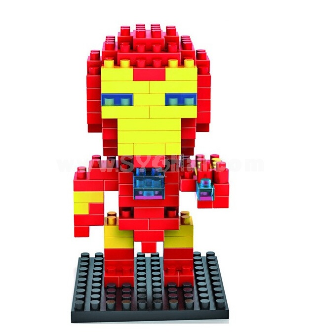 LOZ Diamond Mini Block Toys Cute Cartoon Toys Action Figure - IRON MAN