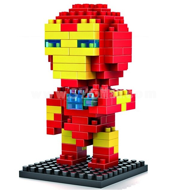 LOZ Diamond Mini Block Toys Cute Cartoon Toys Action Figure - IRON MAN