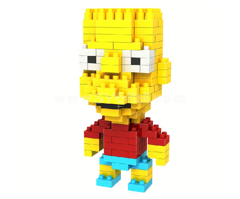 LOZ Diamond Mini Block Toys Cute Cartoon Toys Action Figure - SIMPSON