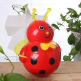 Electronic Music Tumbler Animal Pattern Baby Toy - Red Bee