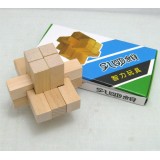 Interlocked Toy 9 Pieces of Wood Stick Children Educational Toy