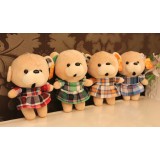 Cute Plaid Skirt Bear Plush Toy 18cm/7"